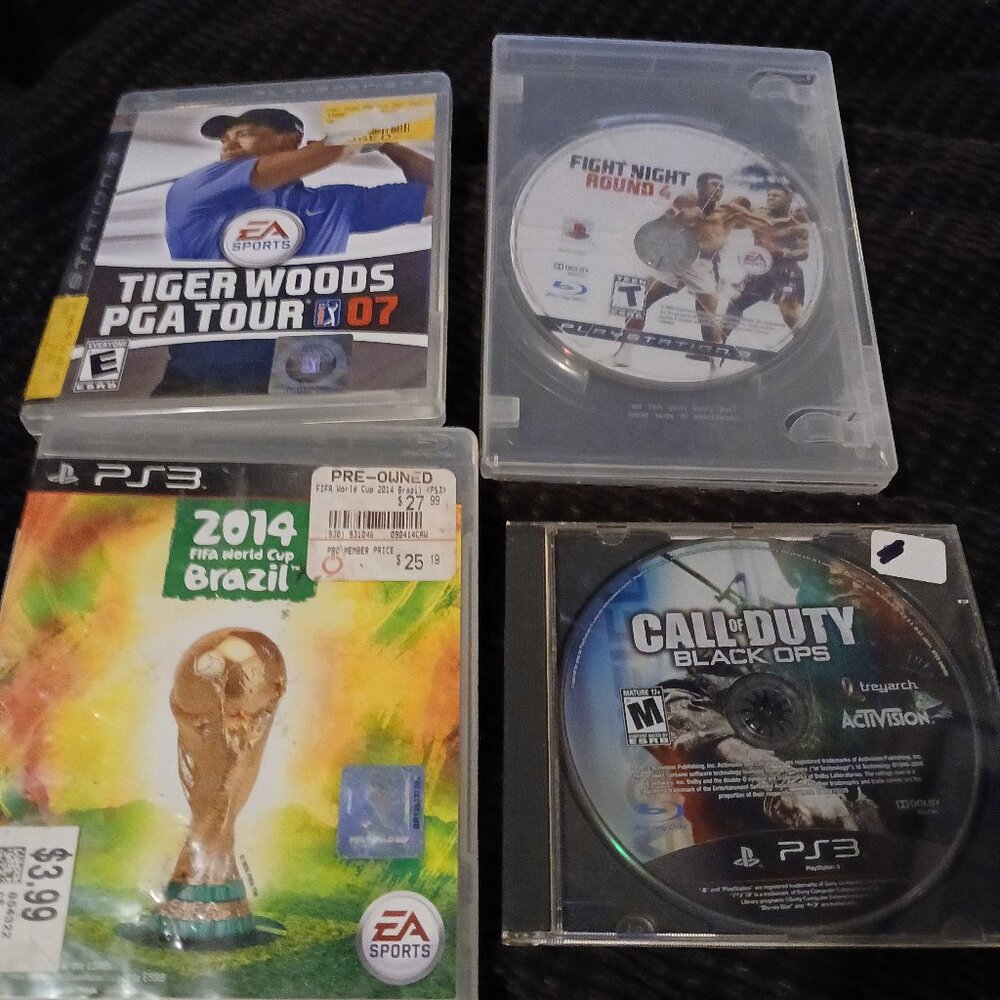 Lot-F. Of 4 ps3 misc games